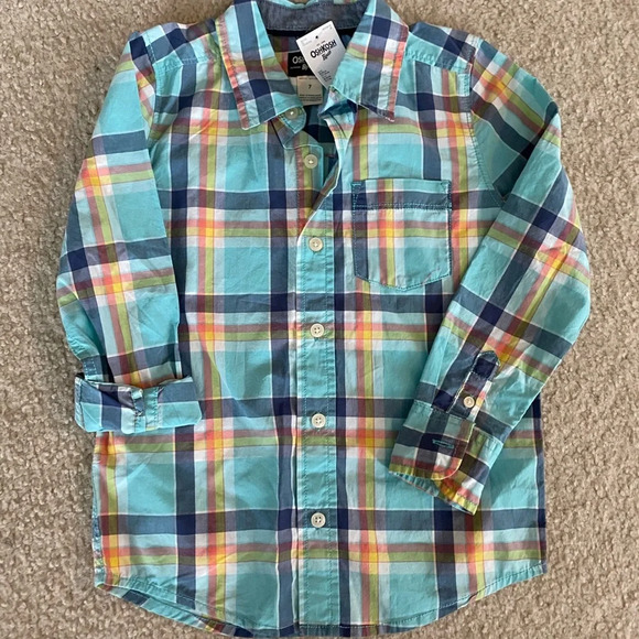 Boys NWT button up shirt - Picture 1 of 2